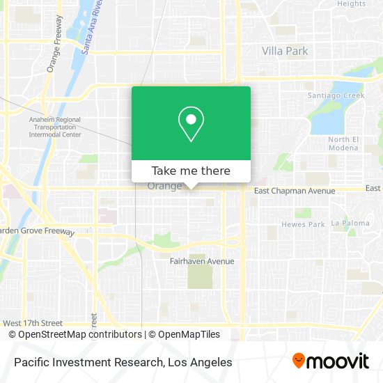 Pacific Investment Research map