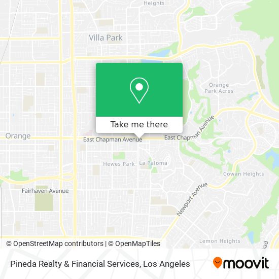 Pineda Realty & Financial Services map