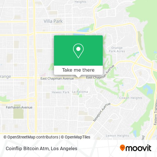 Mapa de Coinflip Bitcoin Atm