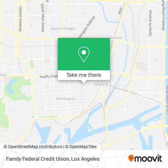 Mapa de Family Federal Credit Union