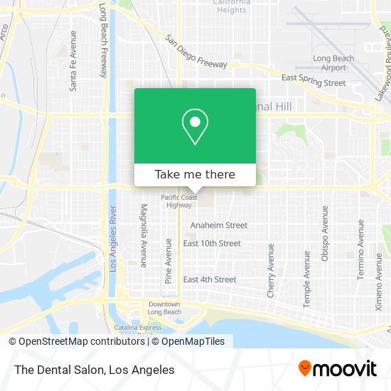 The Dental Salon map