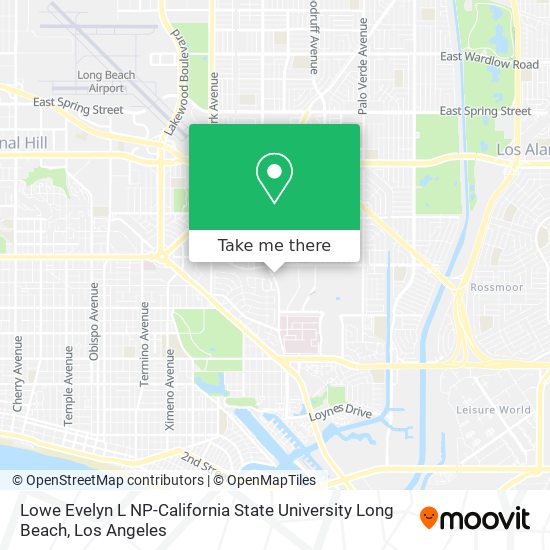 Lowe Evelyn L NP-California State University Long Beach map