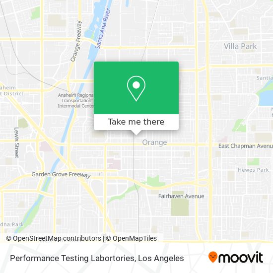Mapa de Performance Testing Labortories