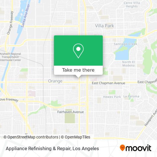 Mapa de Appliance Refinishing & Repair