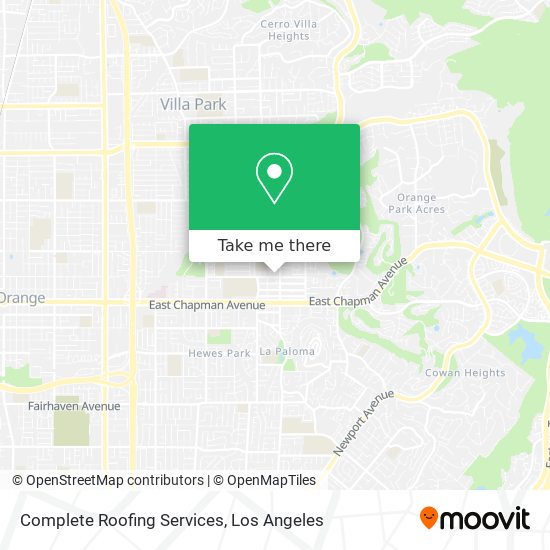 Complete Roofing Services map