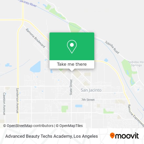 Advanced Beauty Techs Academy map