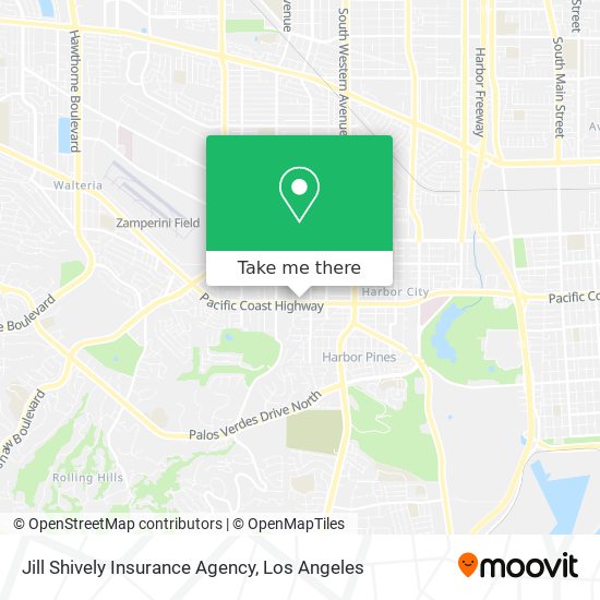 Mapa de Jill Shively Insurance Agency