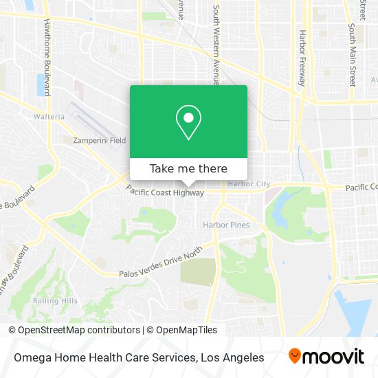 Mapa de Omega Home Health Care Services