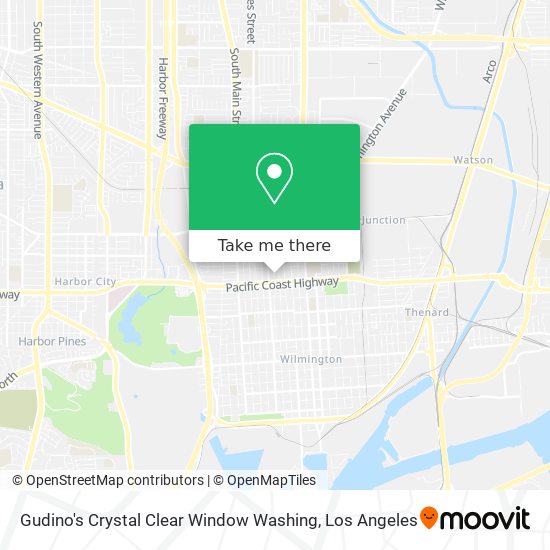 Mapa de Gudino's Crystal Clear Window Washing