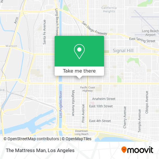 The Mattress Man map