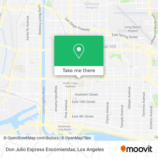 Mapa de Don Julio Express Encomiendas