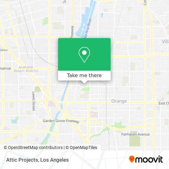 Mapa de Attic Projects