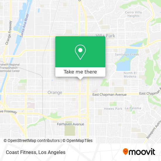 Coast Fitness map