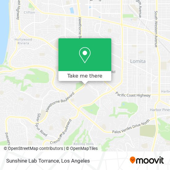 Sunshine Lab Torrance map