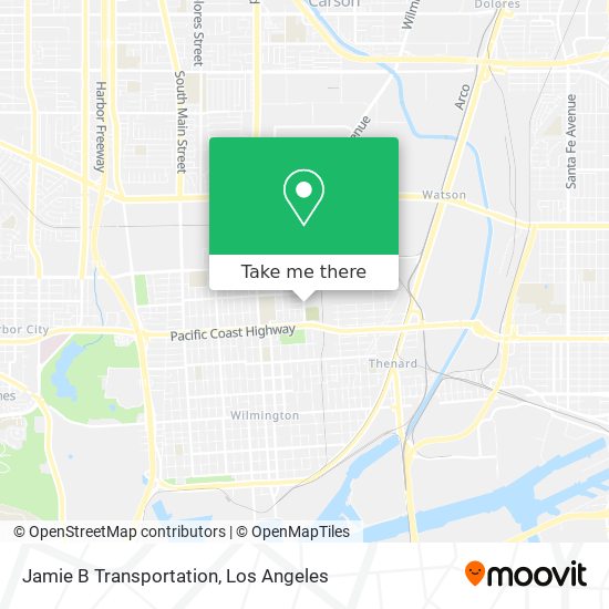 Jamie B Transportation map