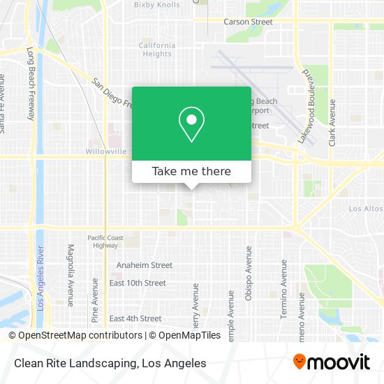 Clean Rite Landscaping map