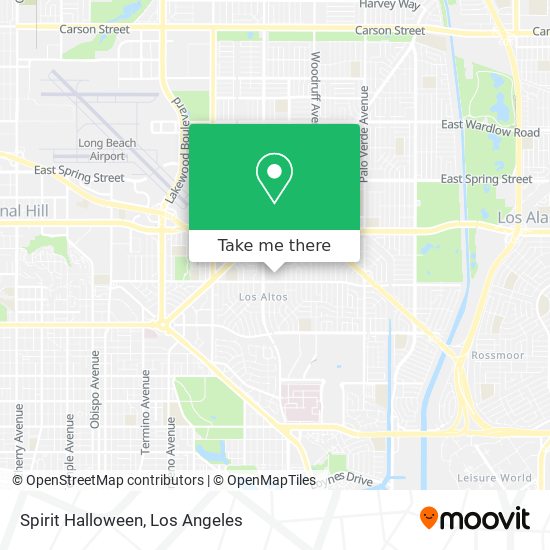 Spirit Halloween map