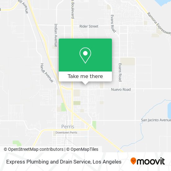 Express Plumbing and Drain Service map