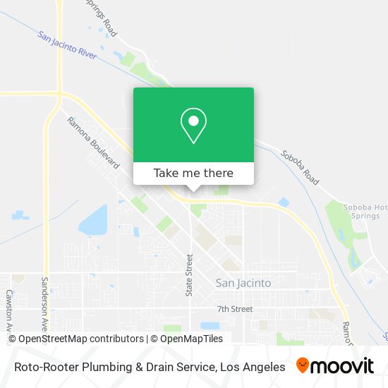 Roto-Rooter Plumbing & Drain Service map