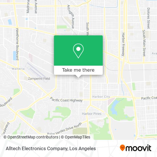 Alltech Electronics Company map