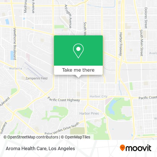 Mapa de Aroma Health Care