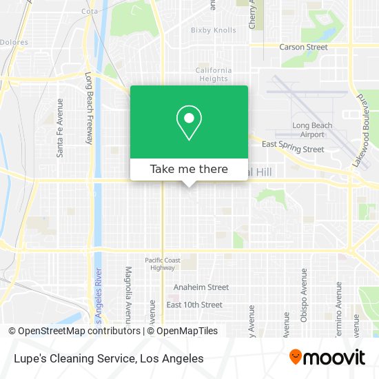 Lupe's Cleaning Service map