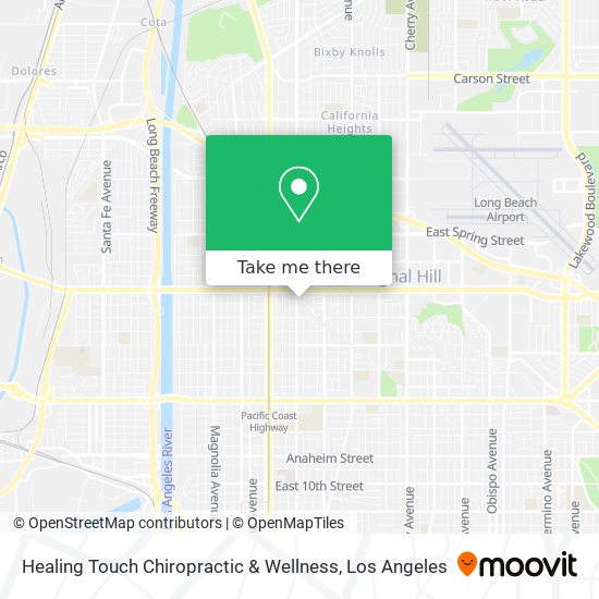 Mapa de Healing Touch Chiropractic & Wellness
