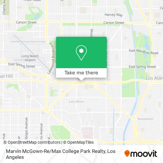 Mapa de Marvin McGown-Re / Max College Park Realty