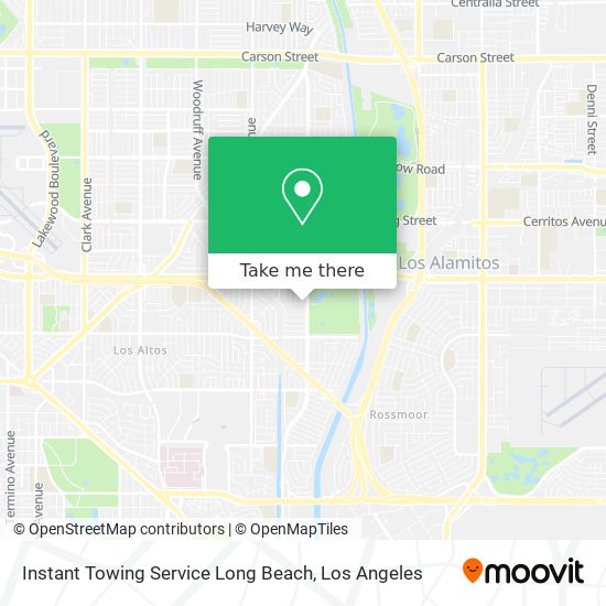 Mapa de Instant Towing Service Long Beach