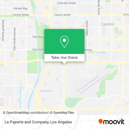 Le Paperie and Company map