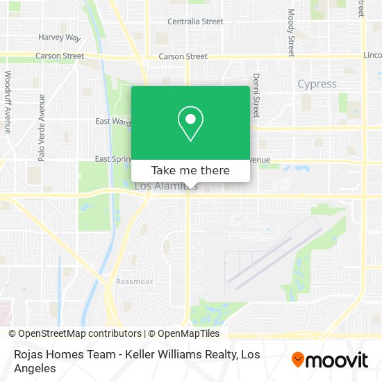 Mapa de Rojas Homes Team - Keller Williams Realty