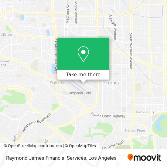 Mapa de Raymond James Financial Services