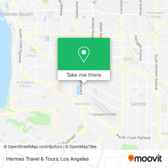 Hermes Travel & Tours map