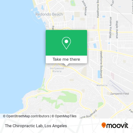 The Chiropractic Lab map