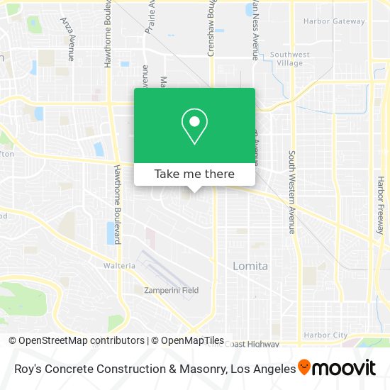 Roy's Concrete Construction & Masonry map