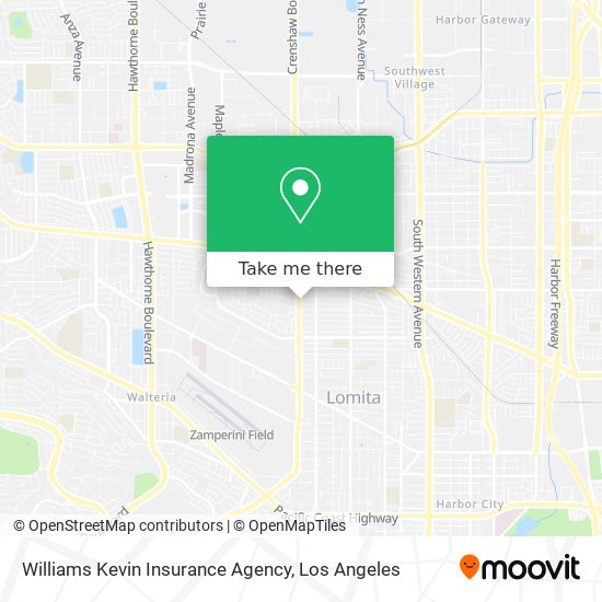 Williams Kevin Insurance Agency map