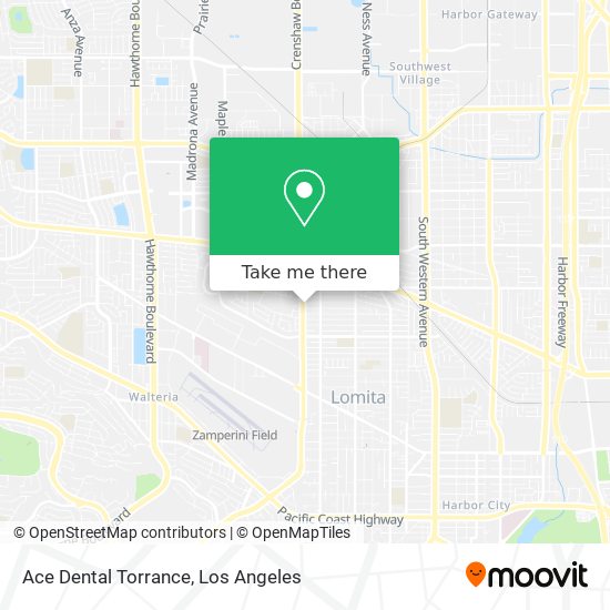 Ace Dental Torrance map