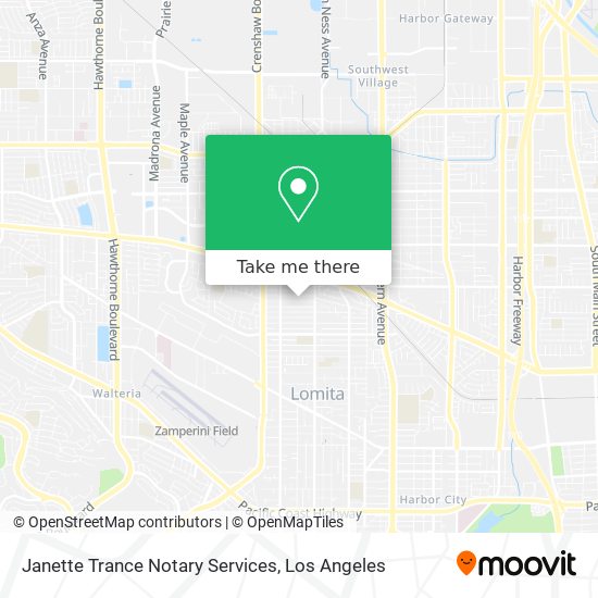 Janette Trance Notary Services map