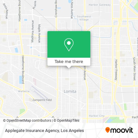 Applegate Insurance Agency map