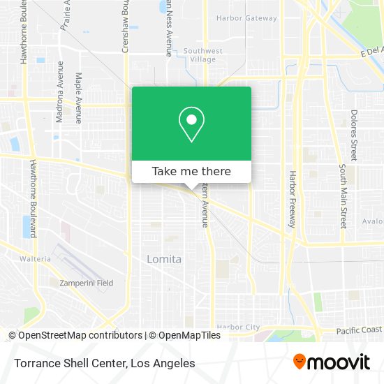 Mapa de Torrance Shell Center