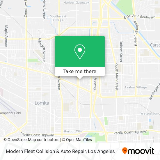 Modern Fleet Collision & Auto Repair map