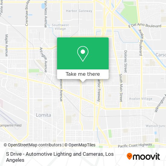 S Drive - Automotive Lighting and Cameras map