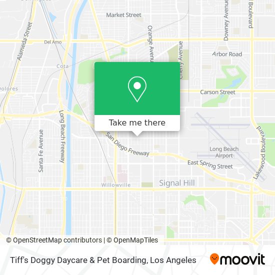 Mapa de Tiff's Doggy Daycare & Pet Boarding