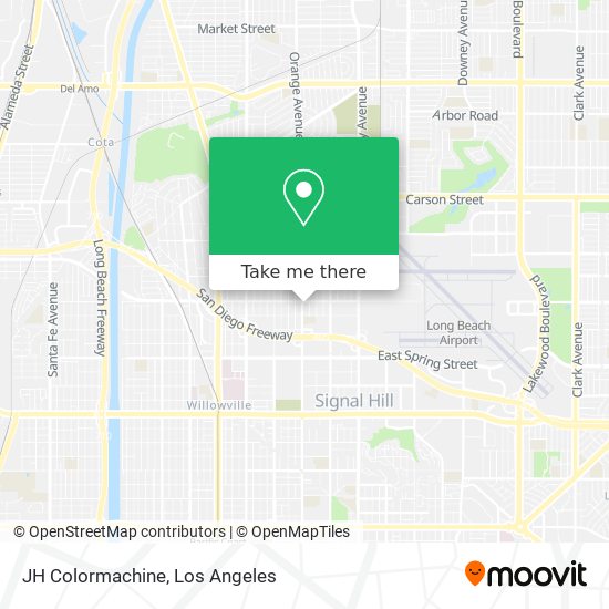 JH Colormachine map