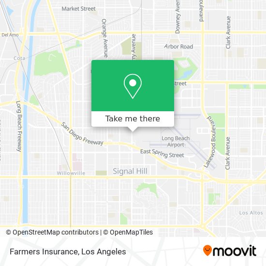 Farmers Insurance map