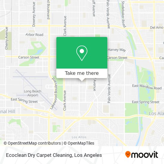 Ecoclean Dry Carpet Cleaning map