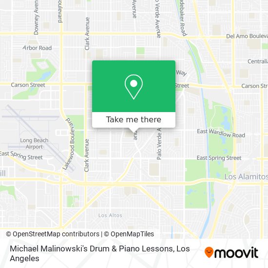 Michael Malinowski's Drum & Piano Lessons map