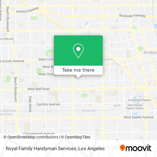 Royal Family Handyman Services map