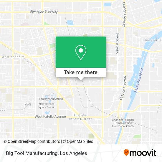 Mapa de Big Tool Manufacturing