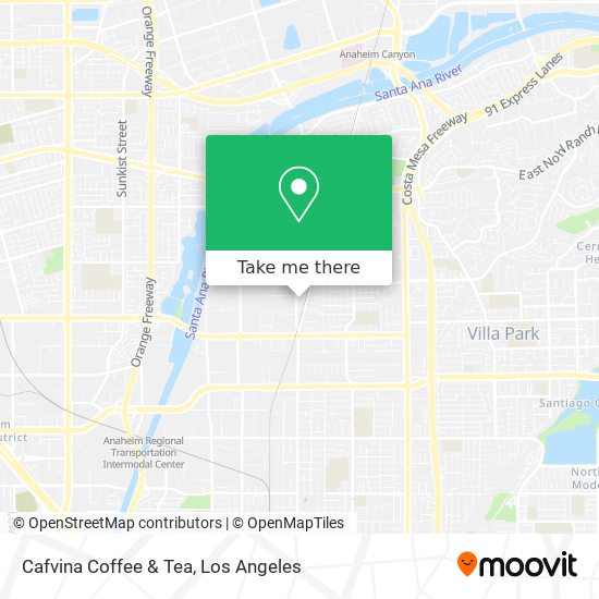 Cafvina Coffee & Tea map